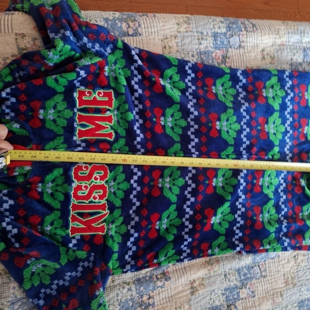 MISTLETOE ONESIE PAJAMAS